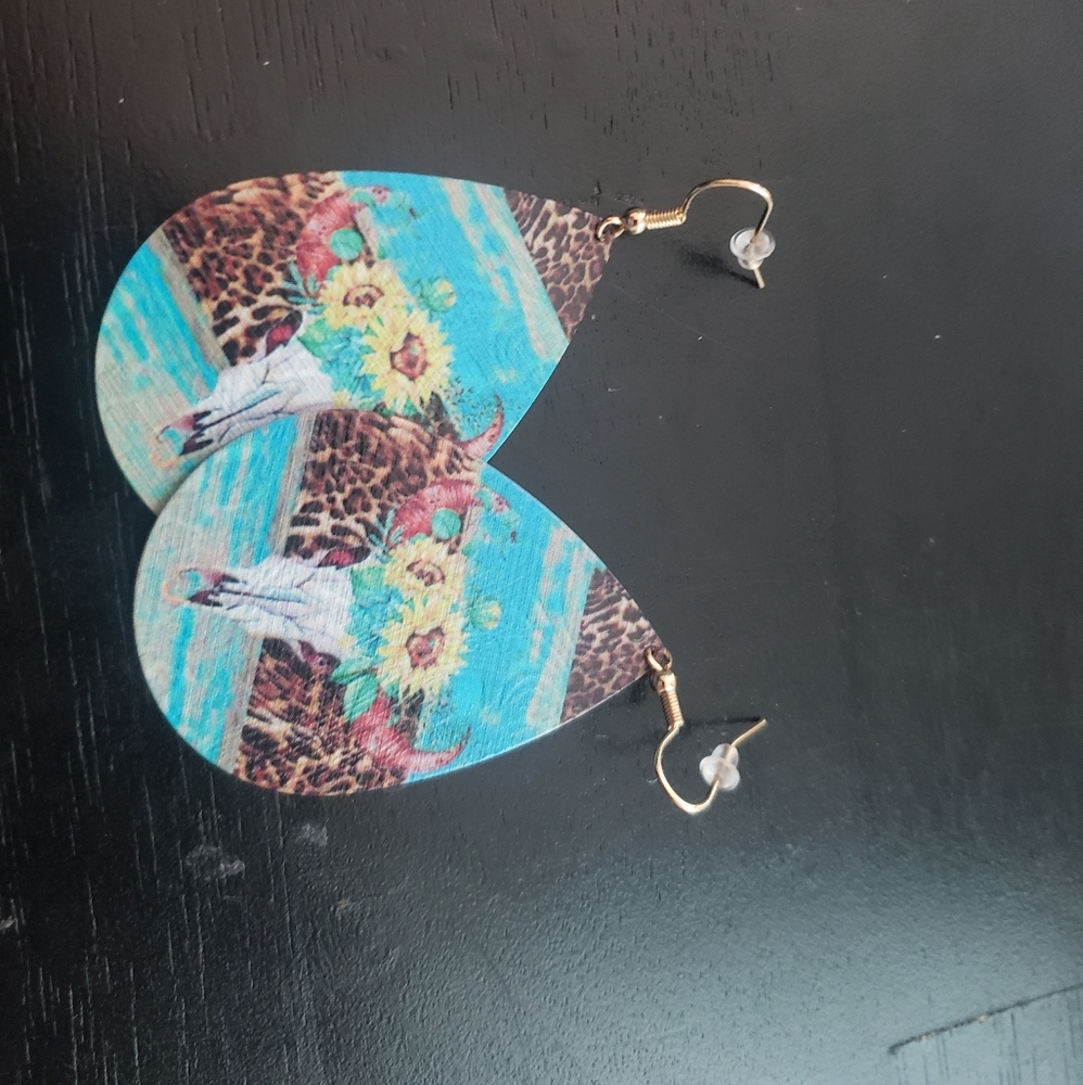 western earrings